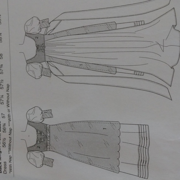 Titanic style column dress pattern - Picture 5 of 7
